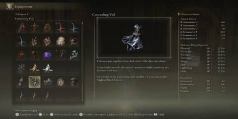 Elden Ring Conceiling Veil