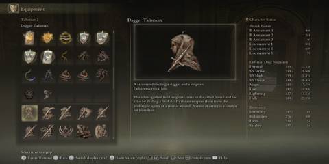 Elden Ring Dagger Talisman