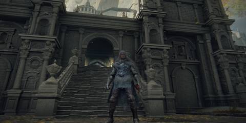 Elden Ring full black knife armor set