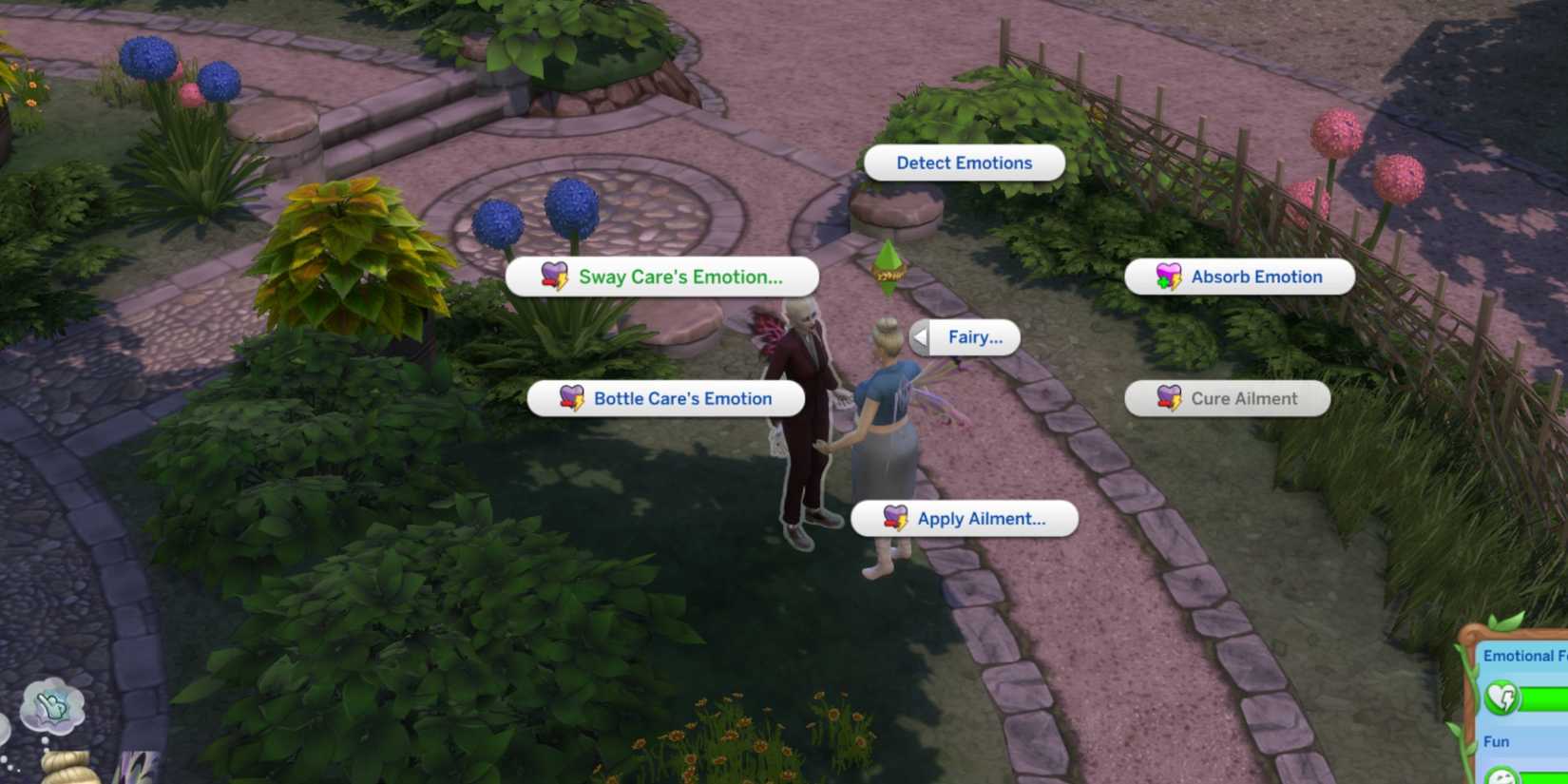 Emotion Fairy Abilities the sims 4