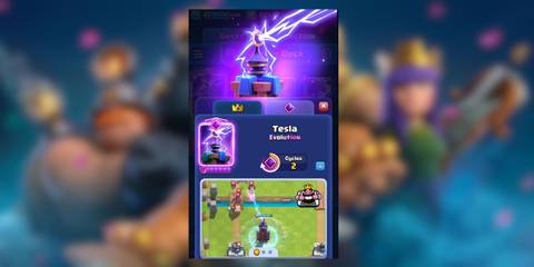 evo tesla decks clash royale