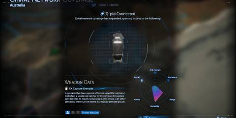 EX Capture Grenade in Death Stranding 2 On the Beach