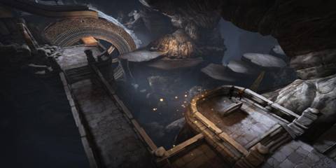Exploring a cavern in Brothers a tale of two sons