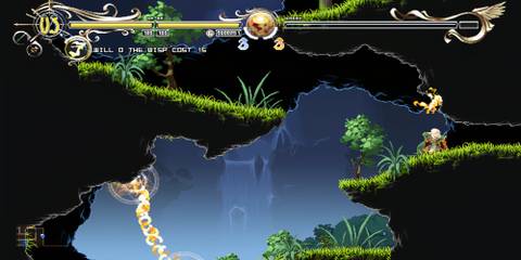 Exploring a level in Record of Lodoss War Deedlit In Wonder Labyrinth