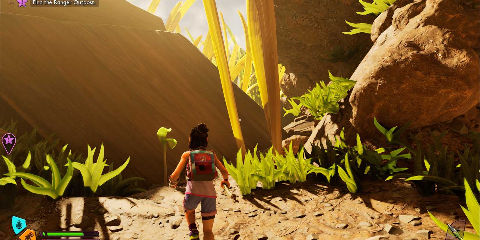 Exploring outside in Grounded 2