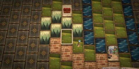 Exploring the map in Voice Of Cards The Isle Dragon Roars