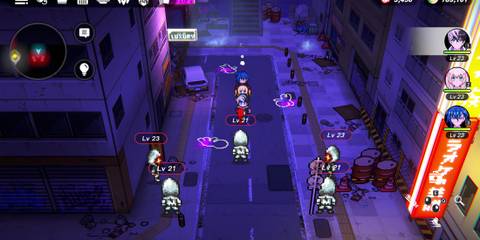 Exploring the world in Tribe Nine