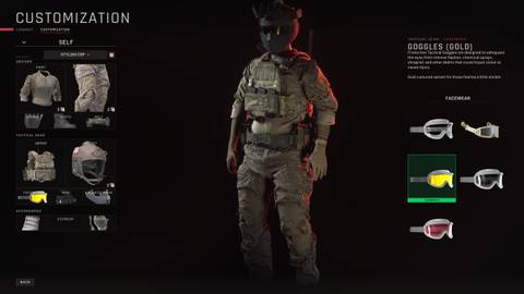 facewear in ready or not