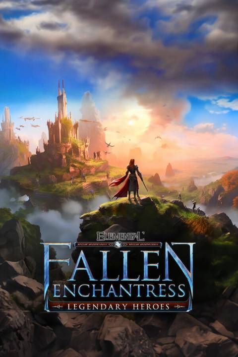 Fallen Enchantress Legendary Heroes video game cover art tag