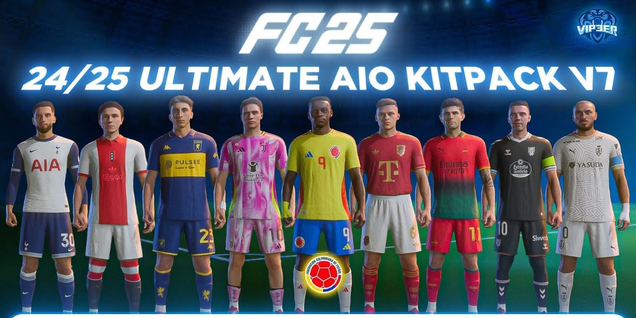 FC 25 - Mod - 24-25 Ultimate Aio Kitpack V7