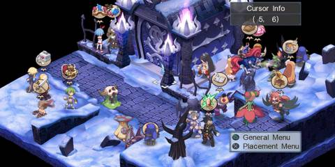 Fighting a battle in Disgaea 4 A Promise Unforgotten