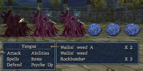 Fighting a battle in Dragon Quest 8 Journey Of The Cursed King