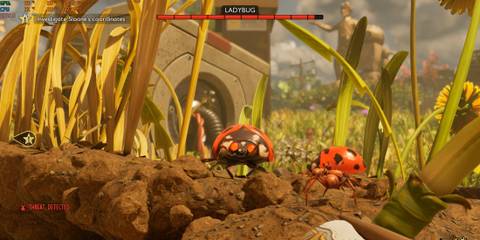 Fighting a Ladybug Grounded 2