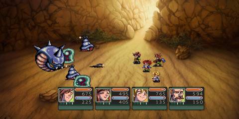 Fighting an enemy in Pier Solar and the Great Architects