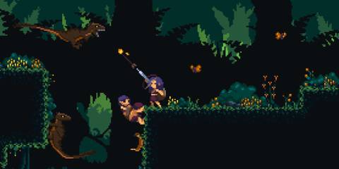 Fighting back raptors in Primal Planet