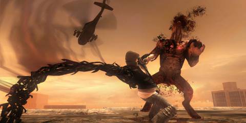 Fighting enemies in Prototype