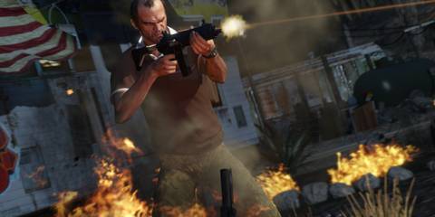 Fire in Grand Theft Auto 5