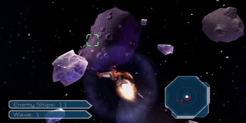 Flying a ship in Ratchet & Clank Going Commando