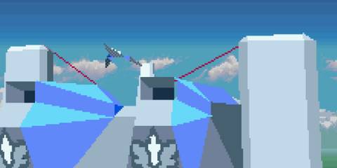 Flying out of home base in Star Fox (SNES)