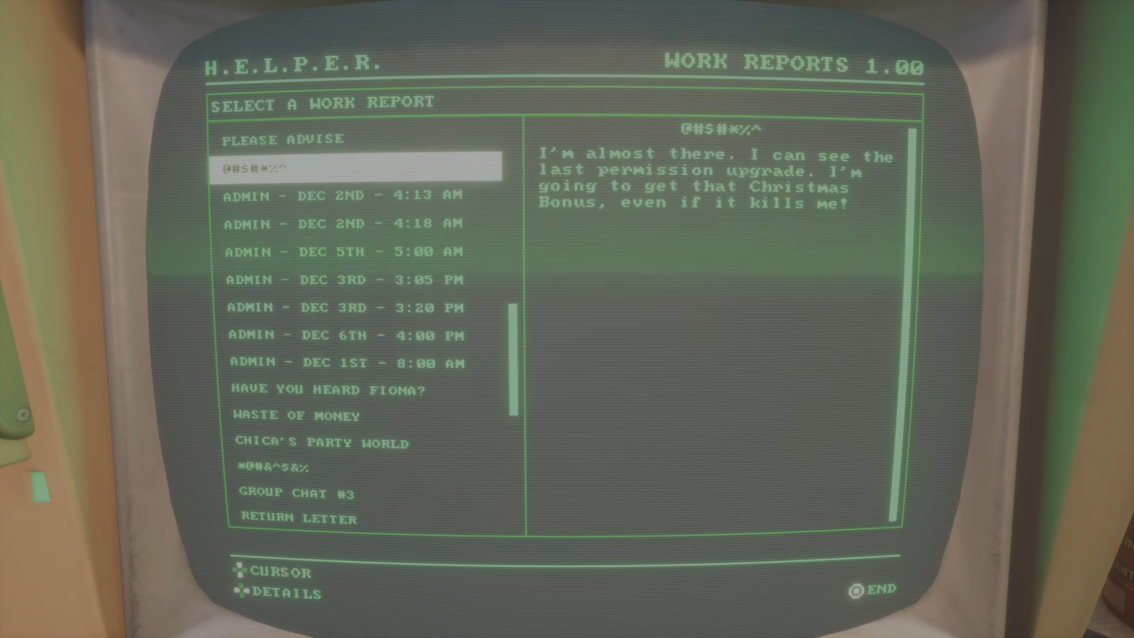 FNAF_Secret of the Mimic_Christmas Bonus