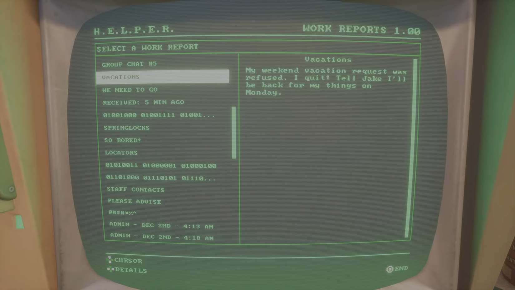 FNAF_Secret of the Mimic_Vacation