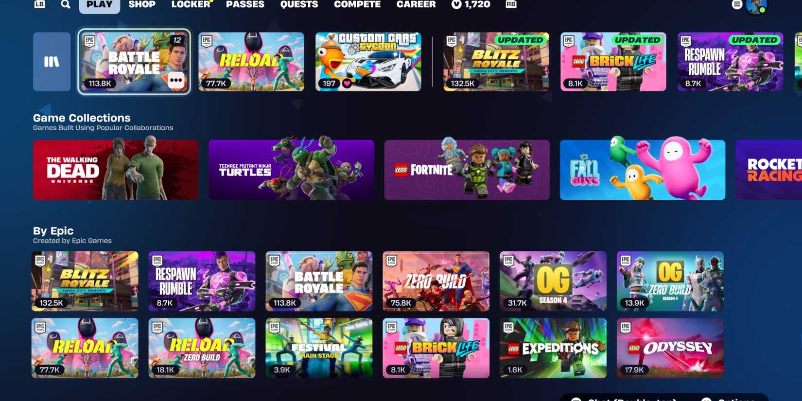 fortnite discovery tab