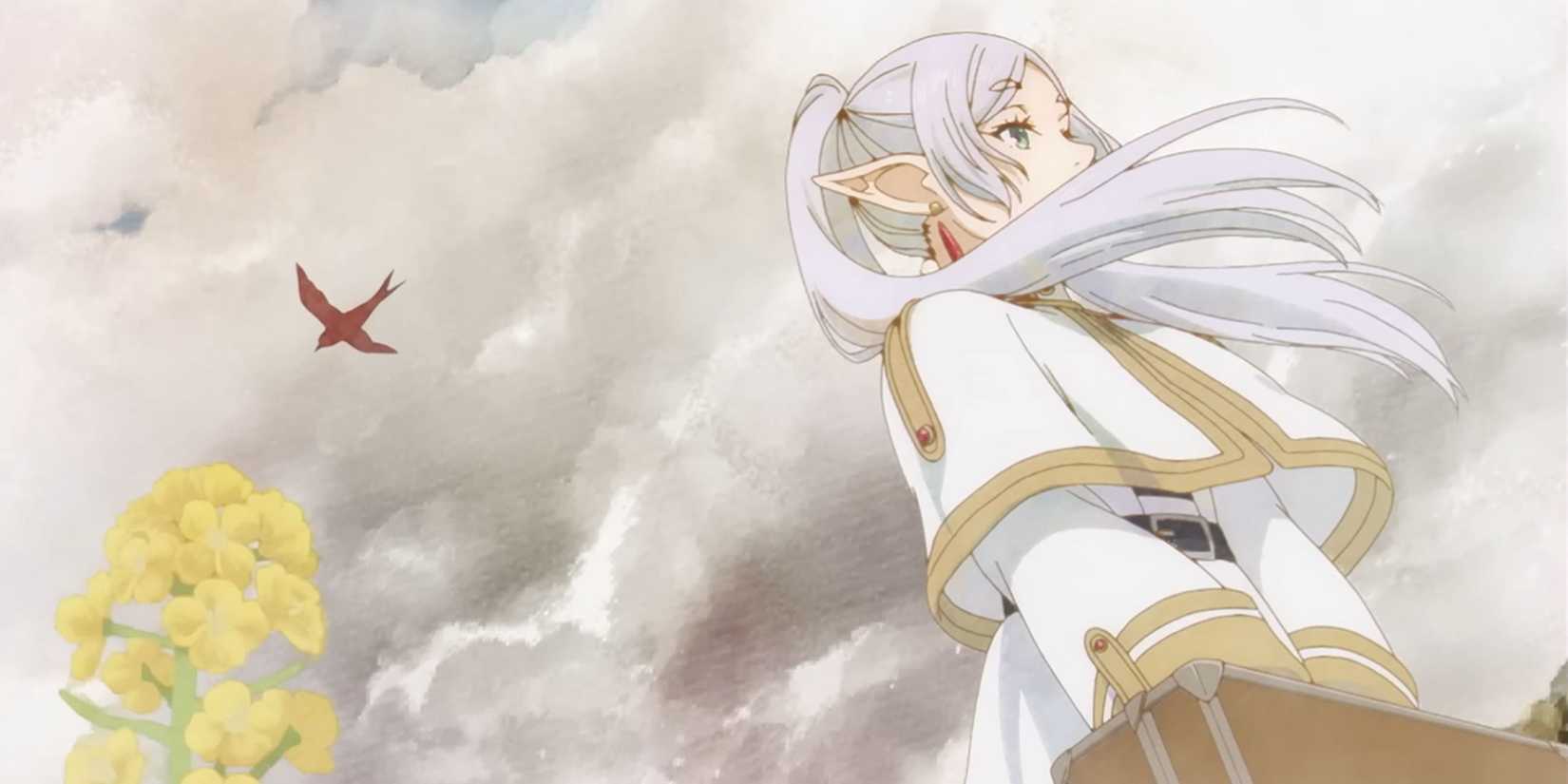picture: frieren in the anime.
