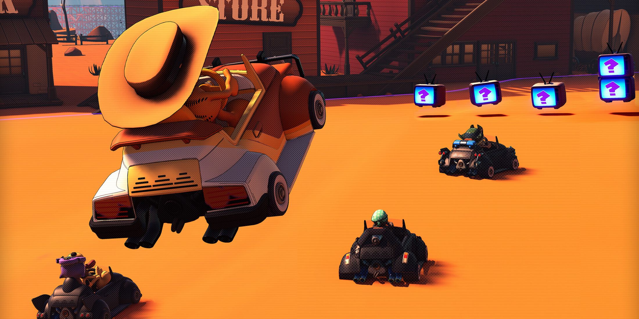 Garfield 2 All You Can Drift jump