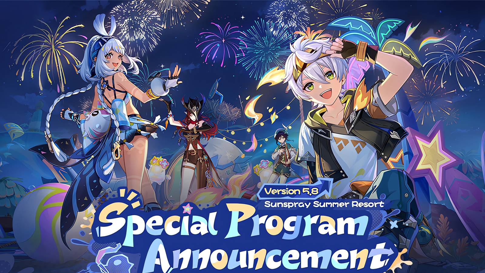 genshin impact developer livestream version 5.8 date and time