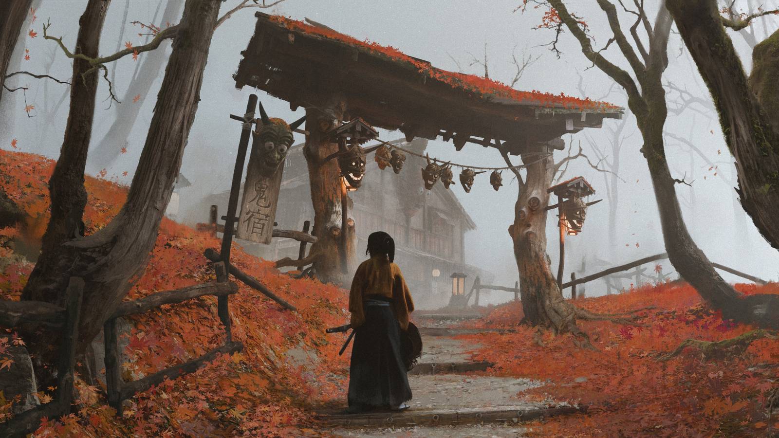 ghost of yotei reveals gorgeous limited edition ps5