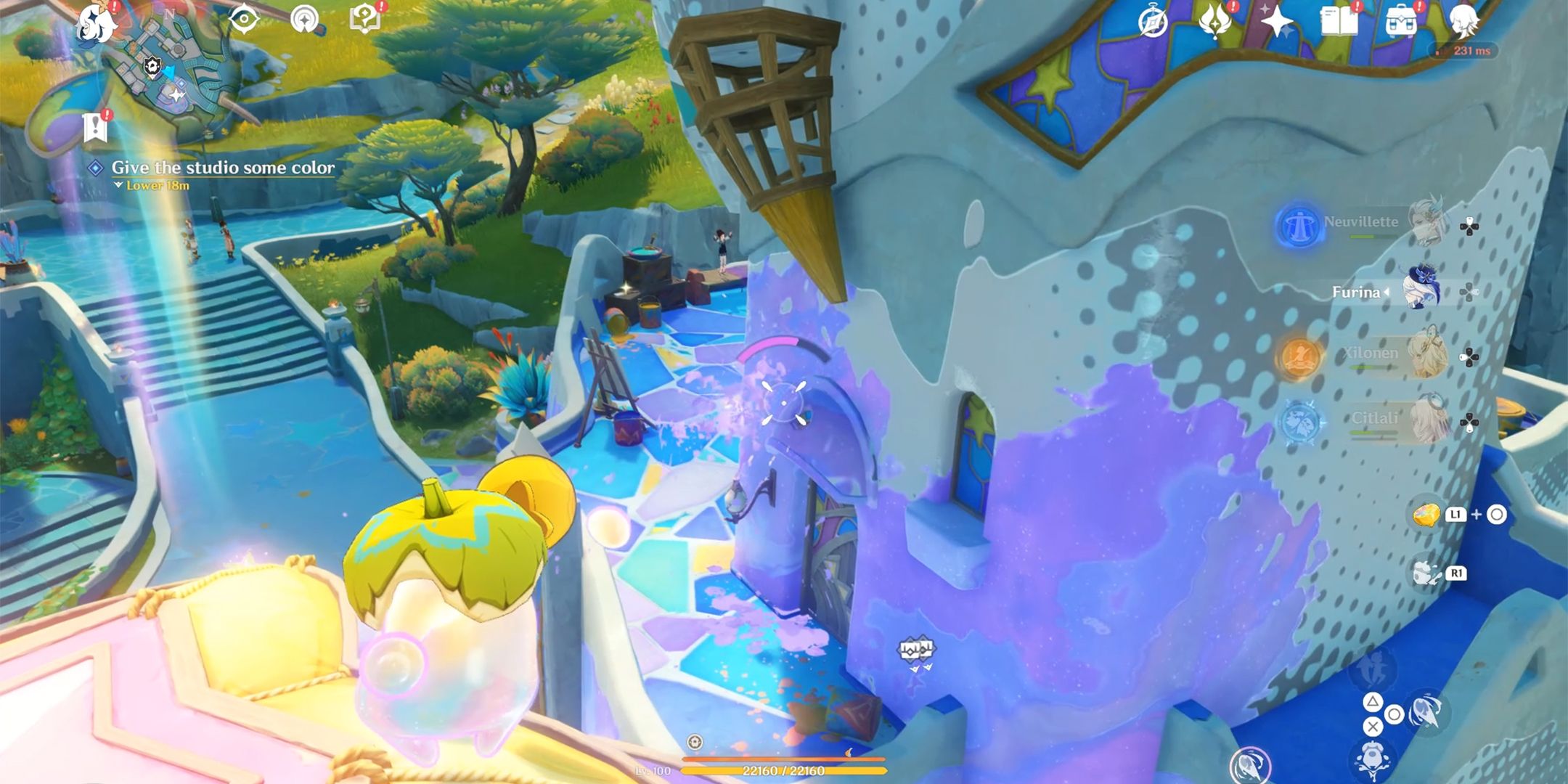 Studio color in the influence