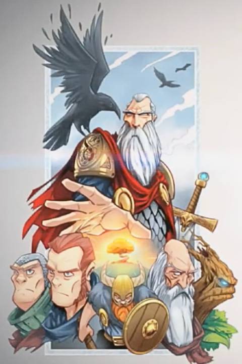 Godsrule War of Mortals video game cover art tag