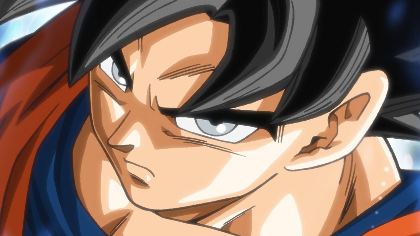 picture: goku transformed into ultra instinct sign.