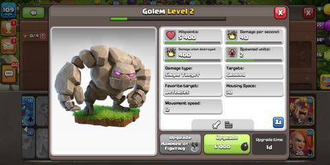 Golem- Clash of Clans