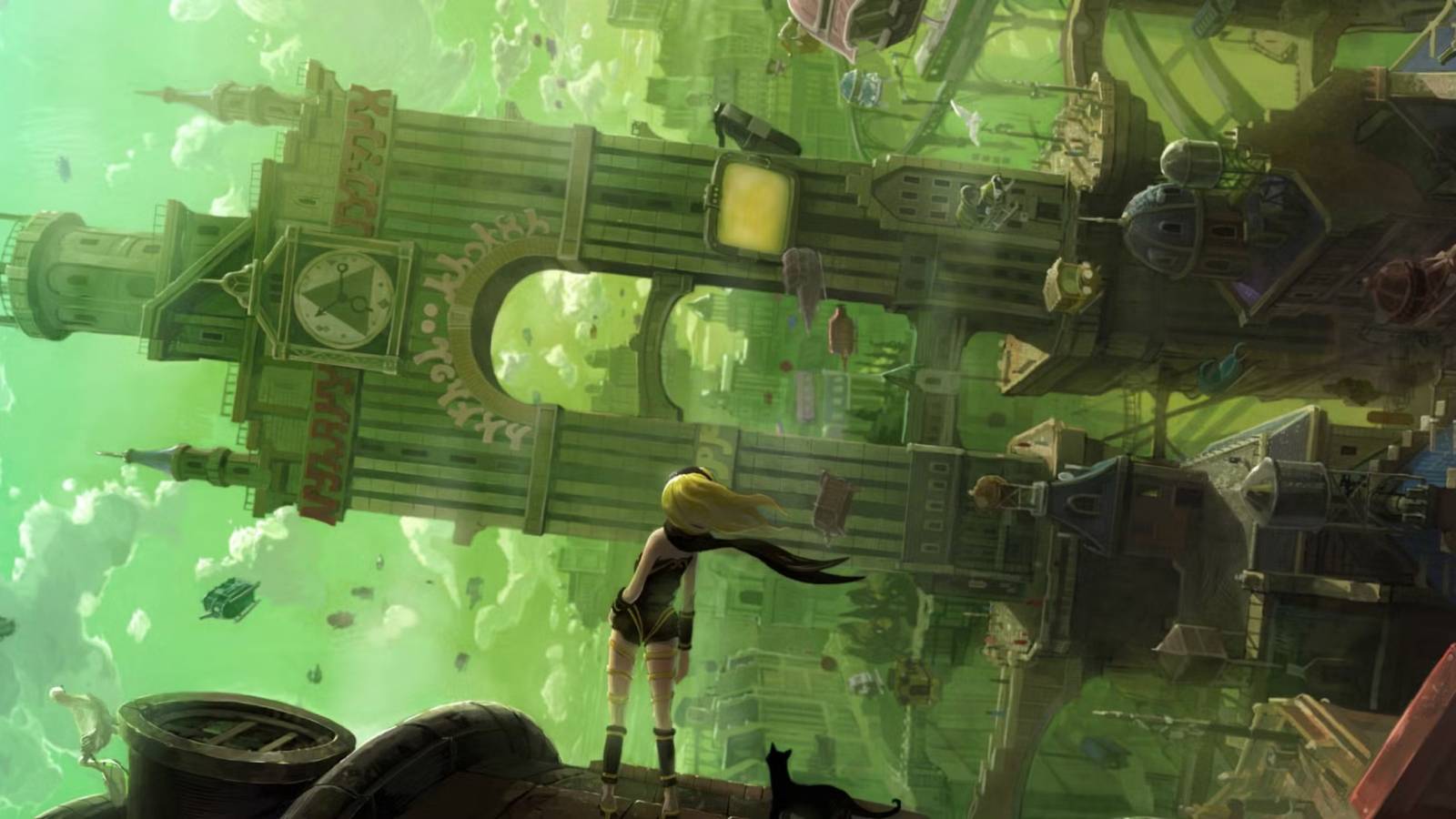 Gravity Rush artwork