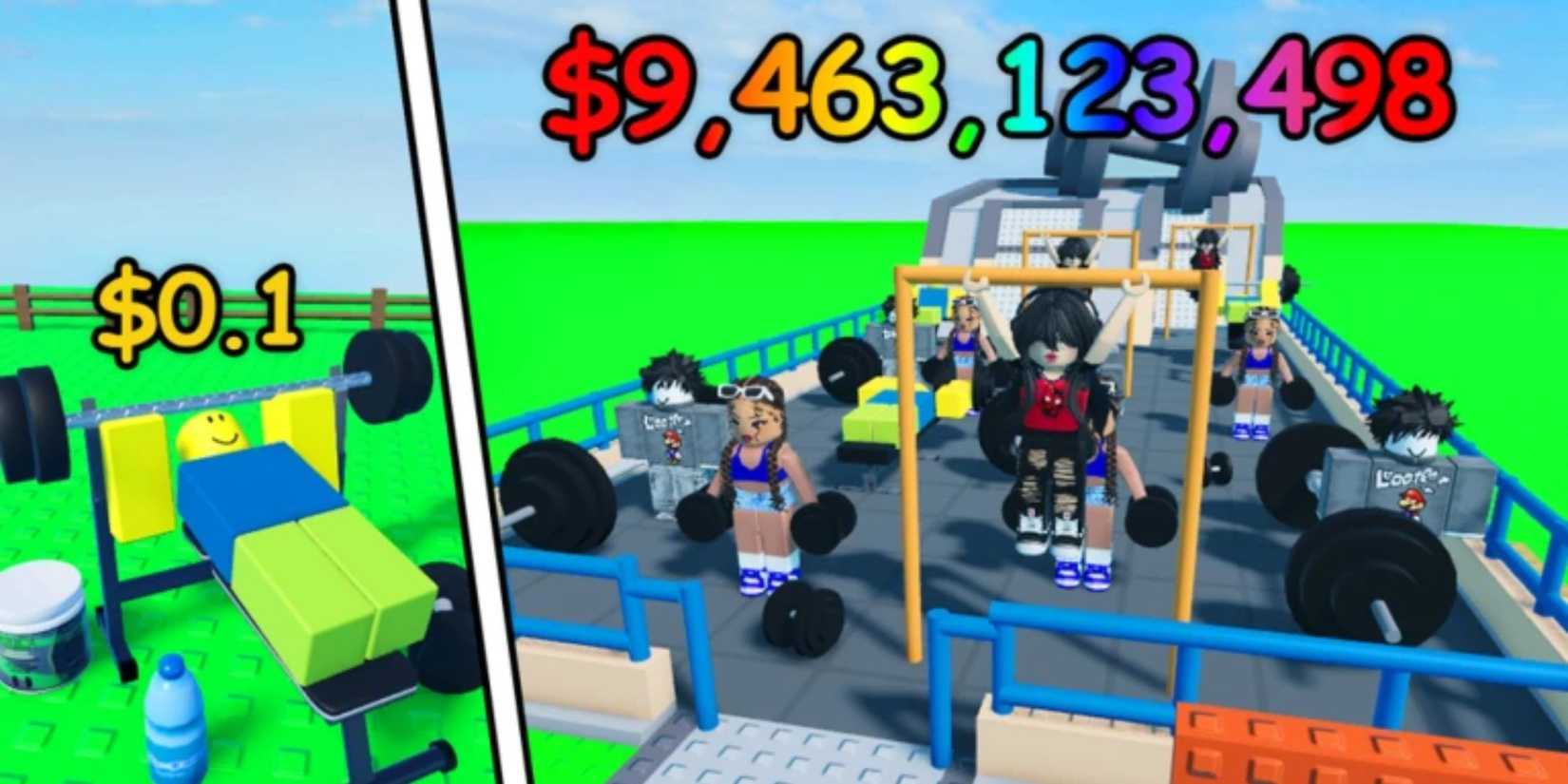 Grow a GYM characters