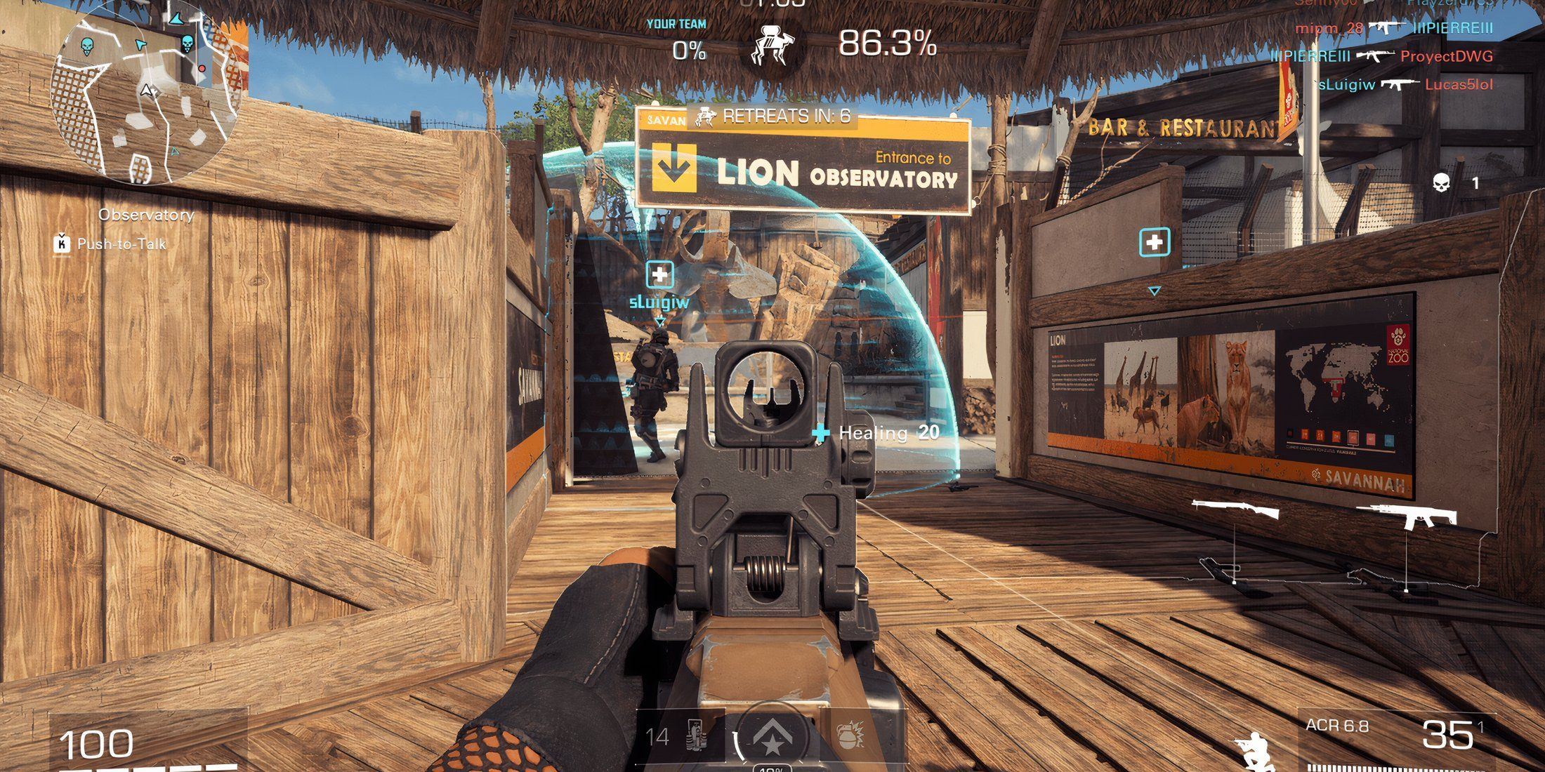 Guarding an ally in XDefiant