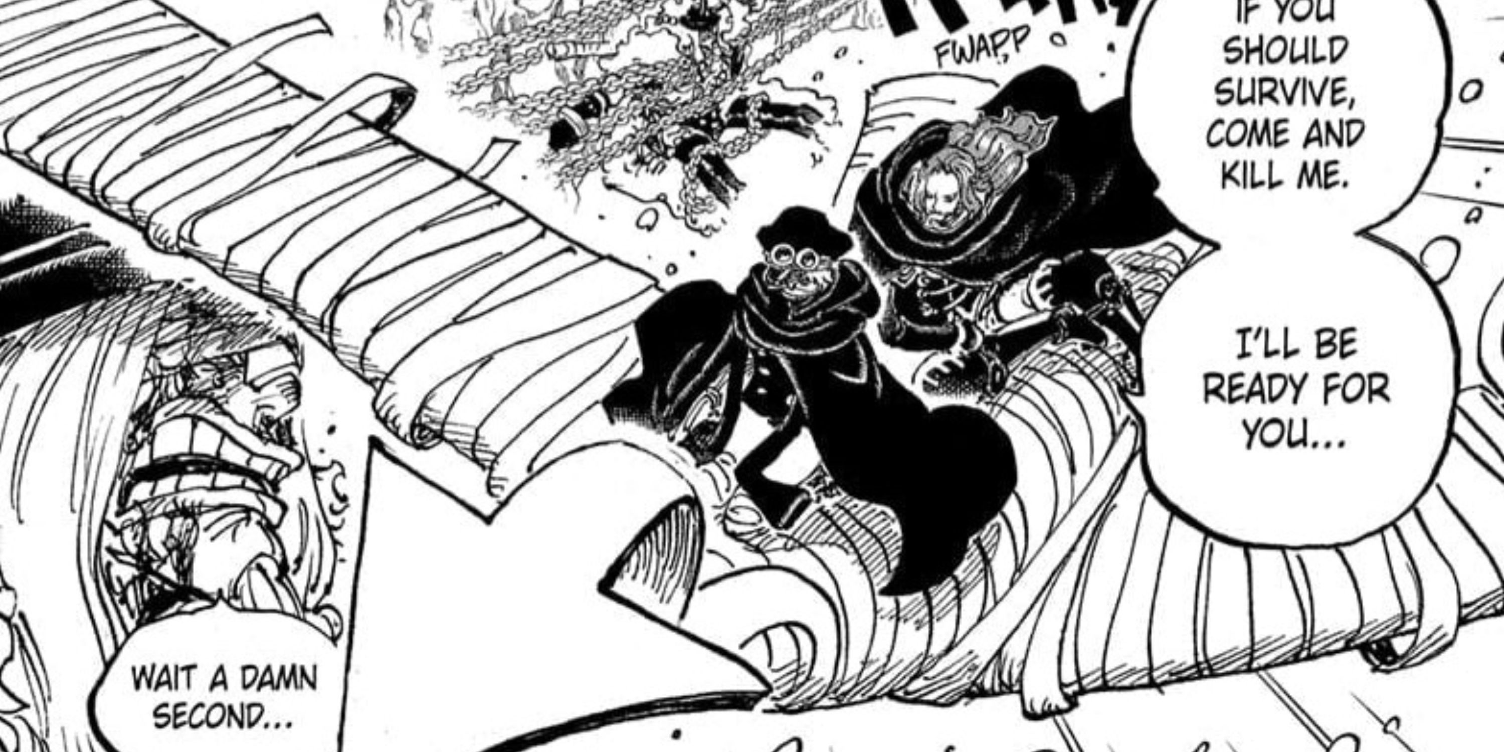 Gunko and Shamrock in One Piece