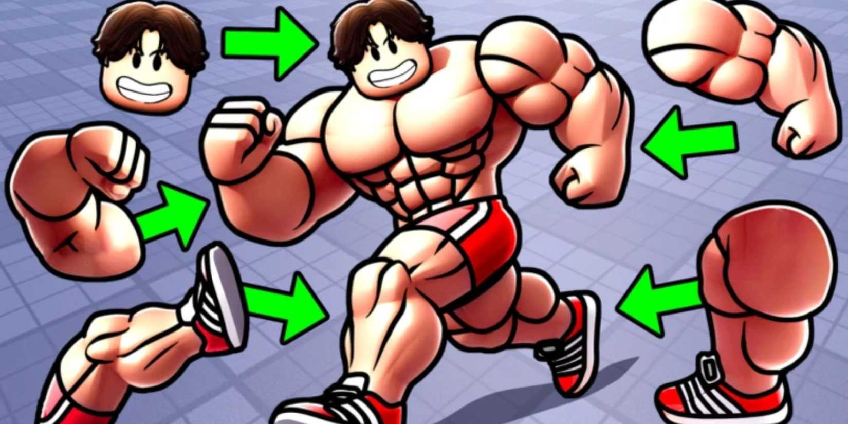 Gym Training character