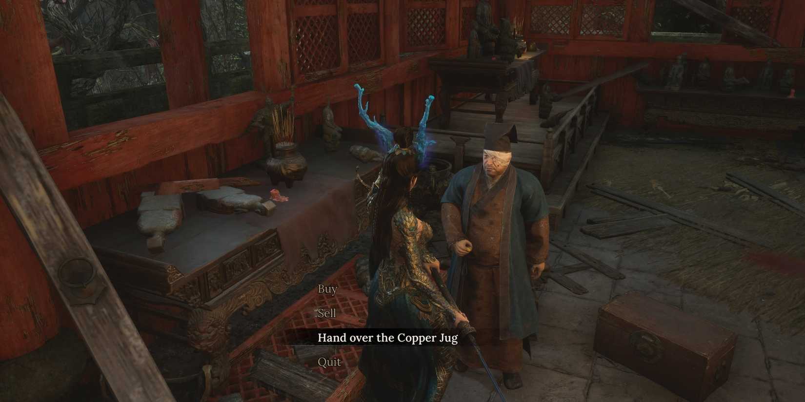 Handing Boss Artifacts to Tao Qing Wuchang Fallen Feathers