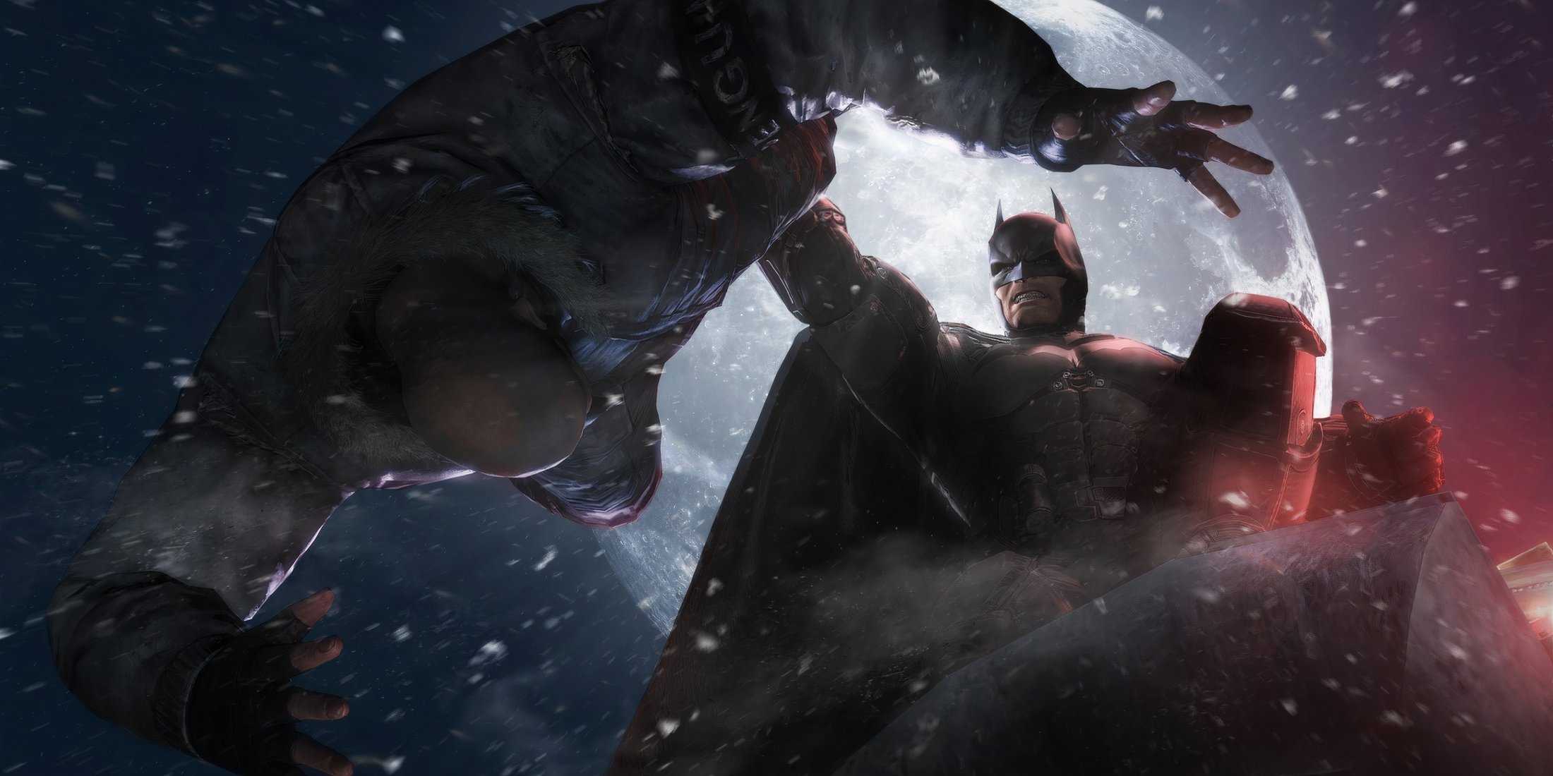Menggantung preman terbalik di Batman Arkham Origins