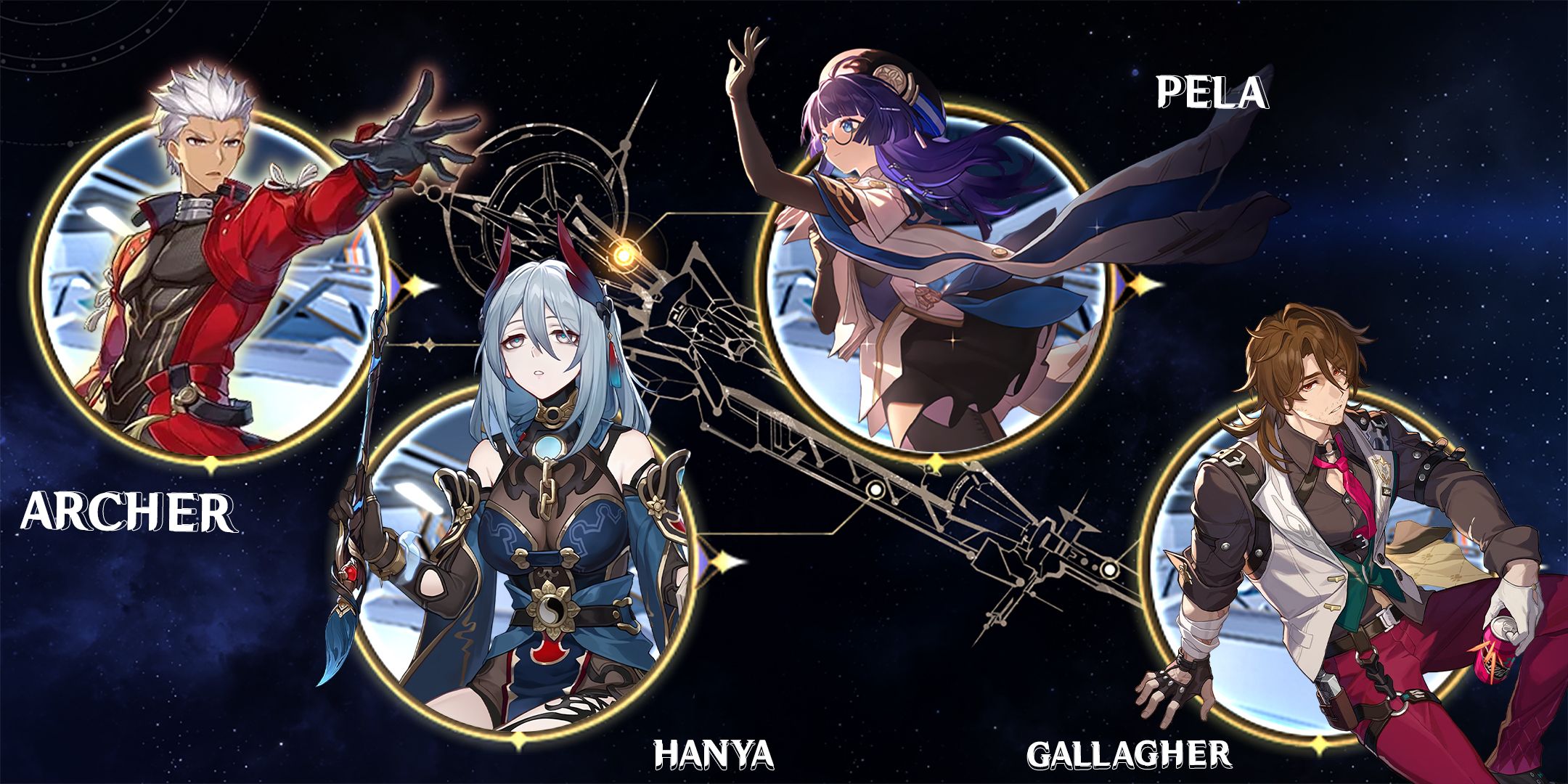 Hanya-Play-Gallagher and Archer Team composition in Honkai Star Rail