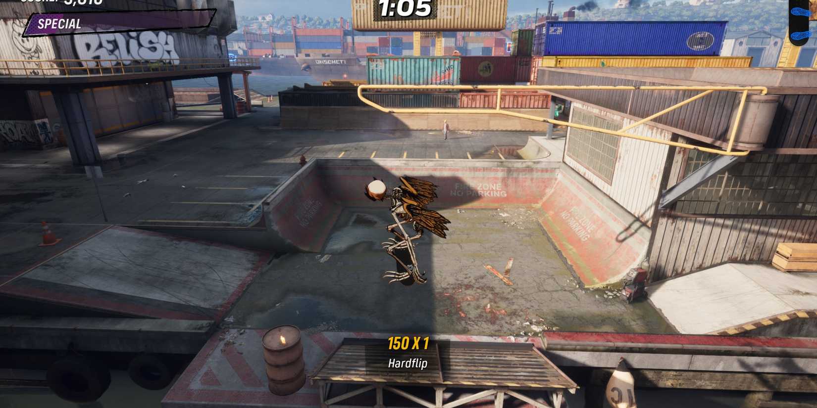 hardflip in shipyard