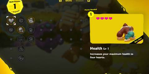 Health Skill in Donkey Kong Bananza