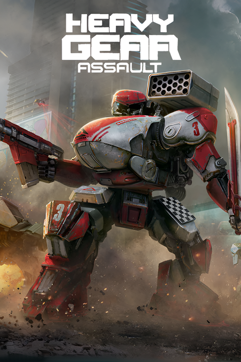 Heavy Gear Assault Tag Page Cover Art