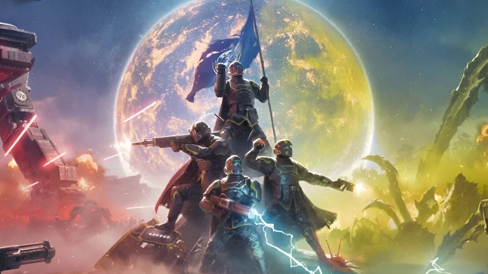 Helldivers 2 fans share concepts and fan art for a Halo crossover.