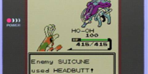 Ho-oh fighting Suicune - Pokemon Gold and Silver