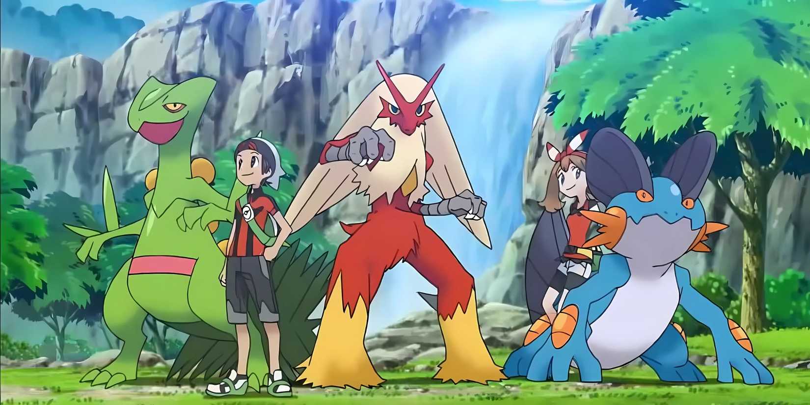 Pokemon Fan Redesigns of Hoenn Starters and Their Evolutions