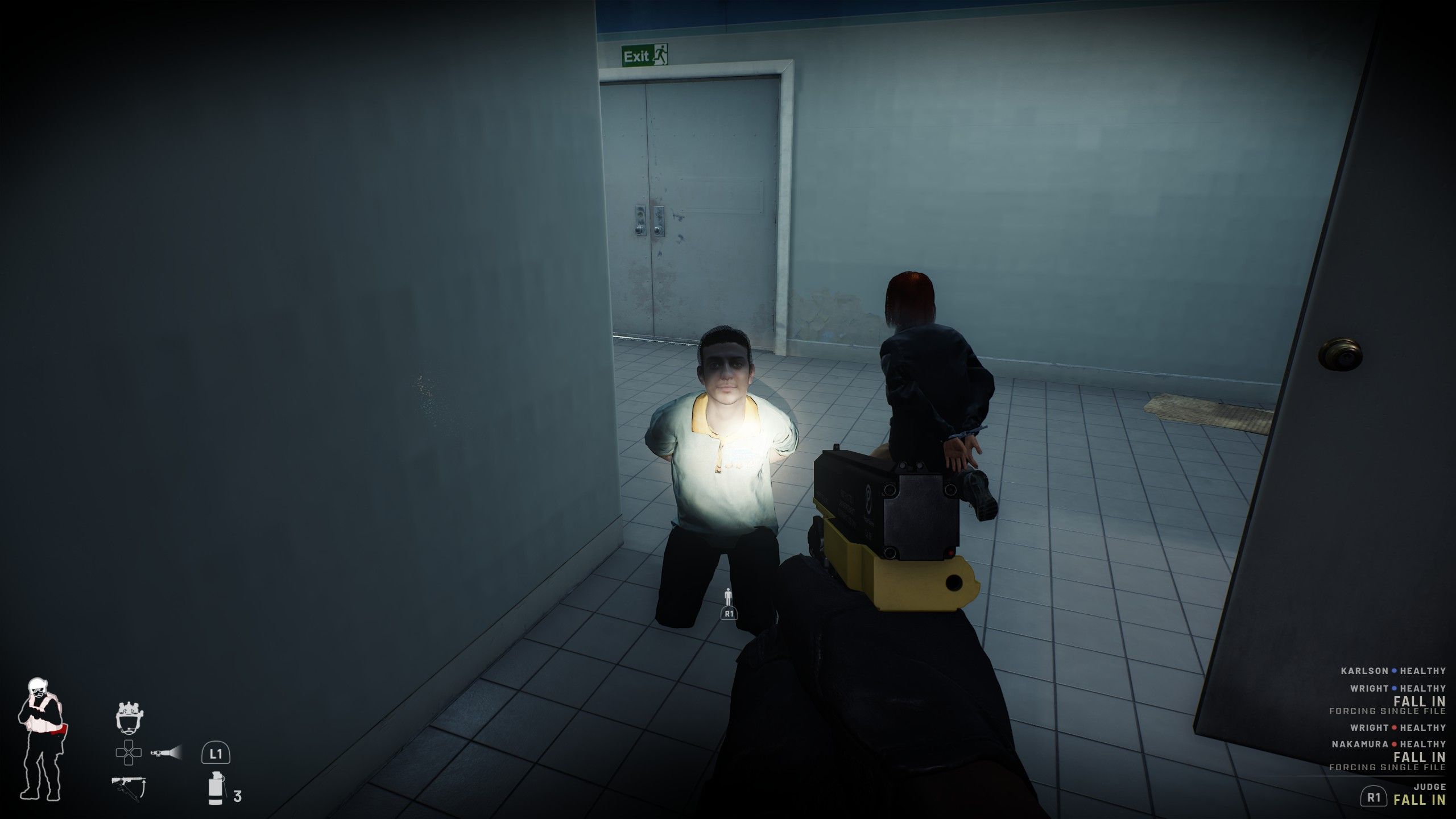 hostages in thank you, come again
