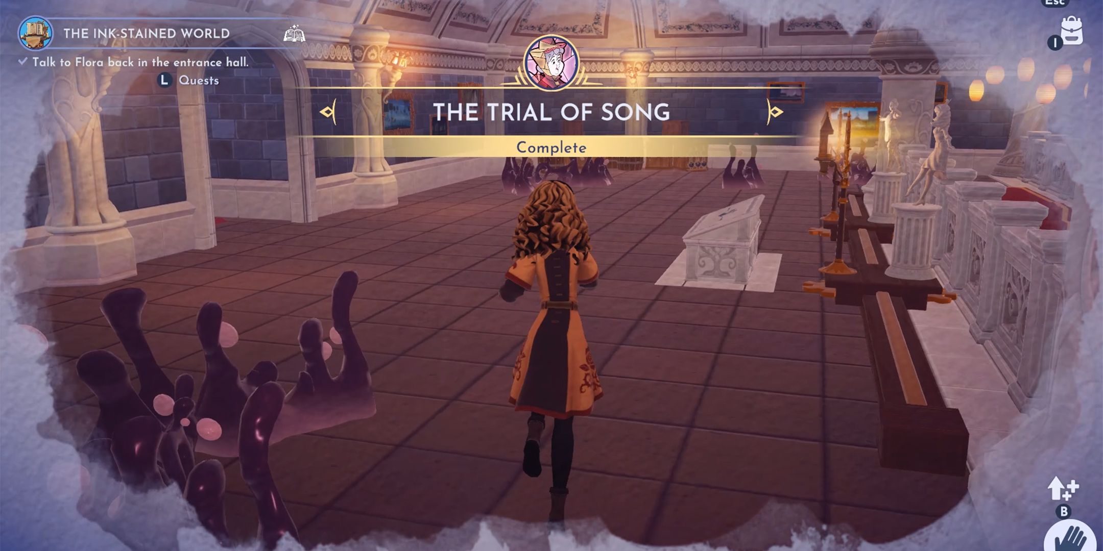 how to complete flora trial of song in ddv disney dreamlight valley